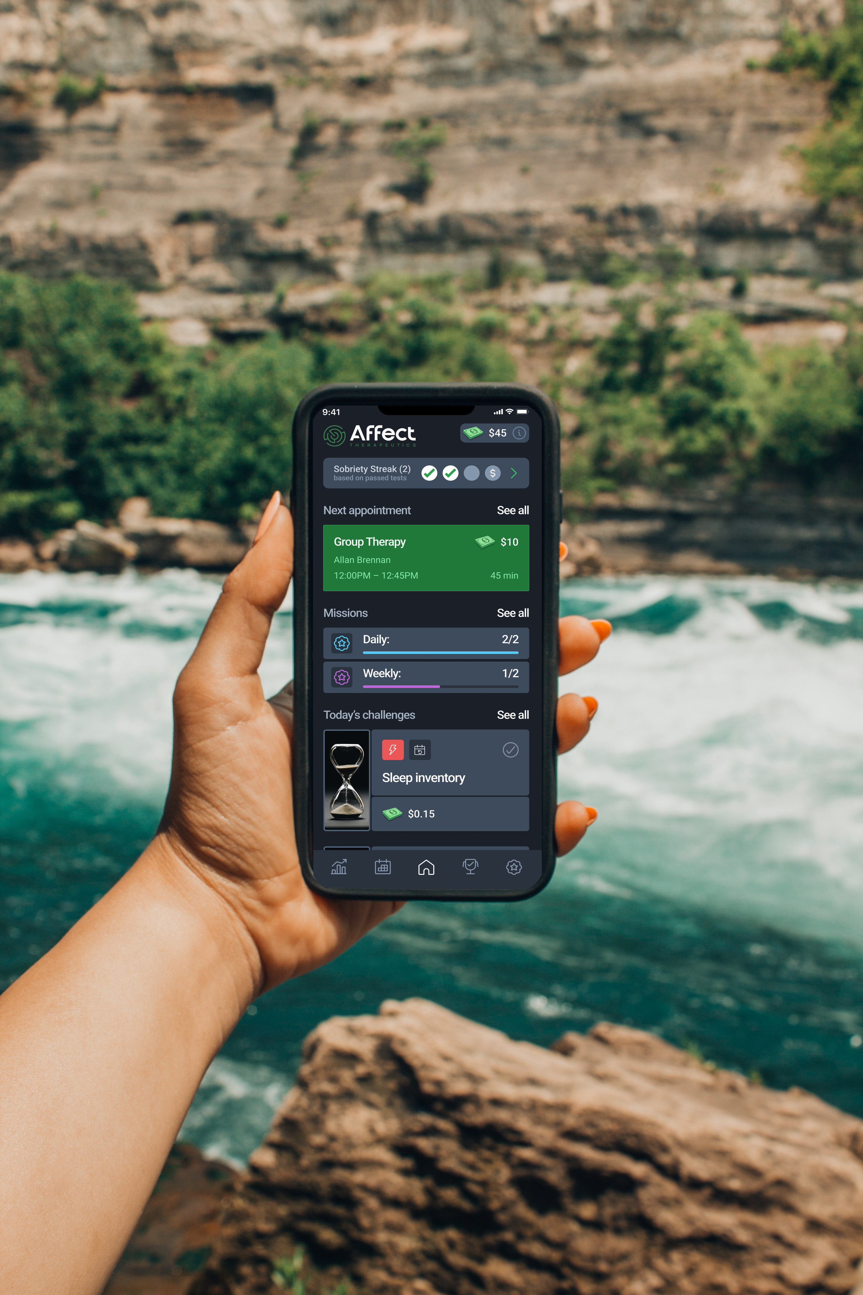 Get digital alcohol and drug addiction treatment in New Mexico anywhere with Affect Therapeutics' recovery program for alcohol, marijuana, meth, cocaine, crack, and prescription stimulants. Rehab at home and get online addiction treatment anywhere with the only sober app that has a full licensed telehealth outpatient program.