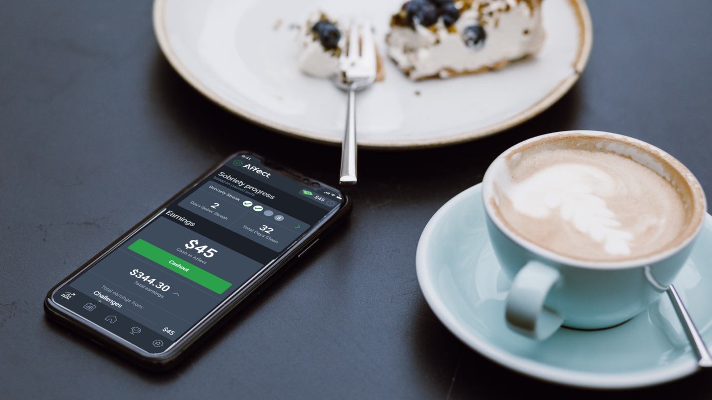 Affect's app brings addiction treatment everywhere. Beat drugs and alcohol without going to rehab