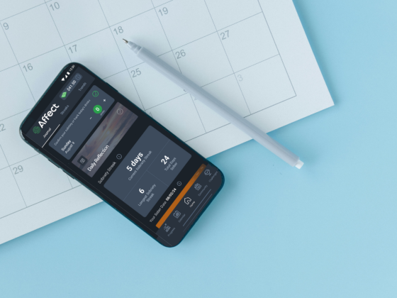 Affect offers a sober app with sober tracker to count your days of sobriety and you can get addiction treatment to stop drinking without rehab