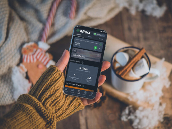 Stay sober during the holidays with help from Affect's sober app and online alcohol treatment program